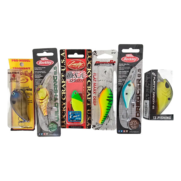 Remate Lote 6 Curricanes 13 Berkley Bandit Strike King Lucky