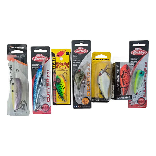 Lote 7 Curricanes Crankbait Bomber Berkley Strike King Zoom