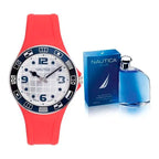 Reloj Y Perfume Nautica Caballero Original Y Envío Gratis !!