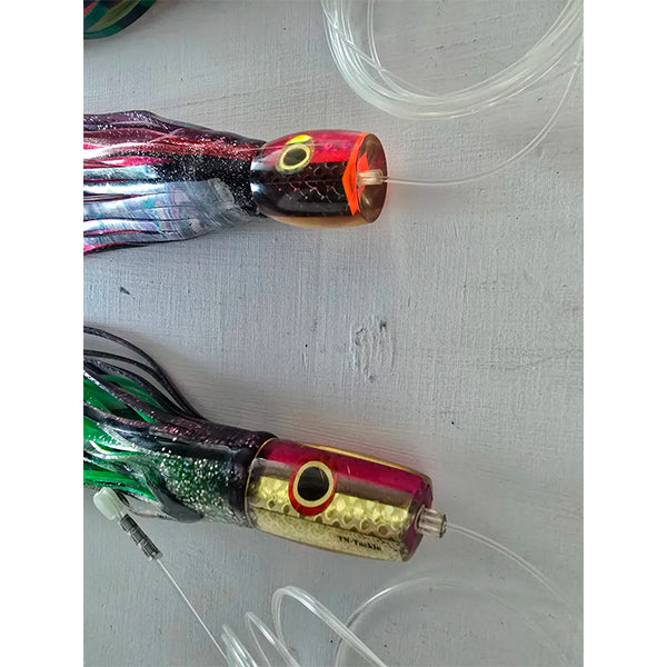 Lote 4 Señuelos Pesca Currican Troleo - No Pakula Black Bart