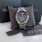 Paquete Reloj Bulova ® Perfume Montblanc® Caballero Original