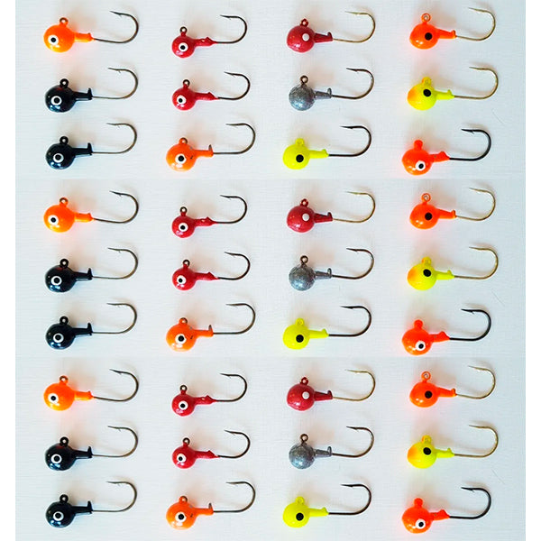 Paquete Jig Head Pesca Anzuelo Plomo Jighead Señuelo Plomada