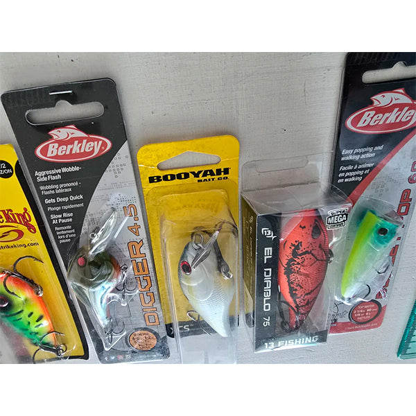 Lote 7 Curricanes Crankbait Bomber Berkley Strike King Zoom