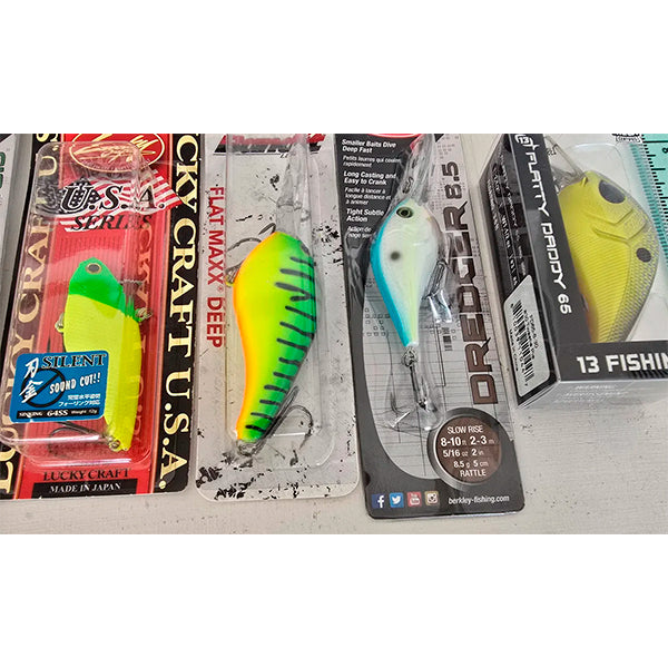 Remate Lote 6 Curricanes 13 Berkley Bandit Strike King Lucky