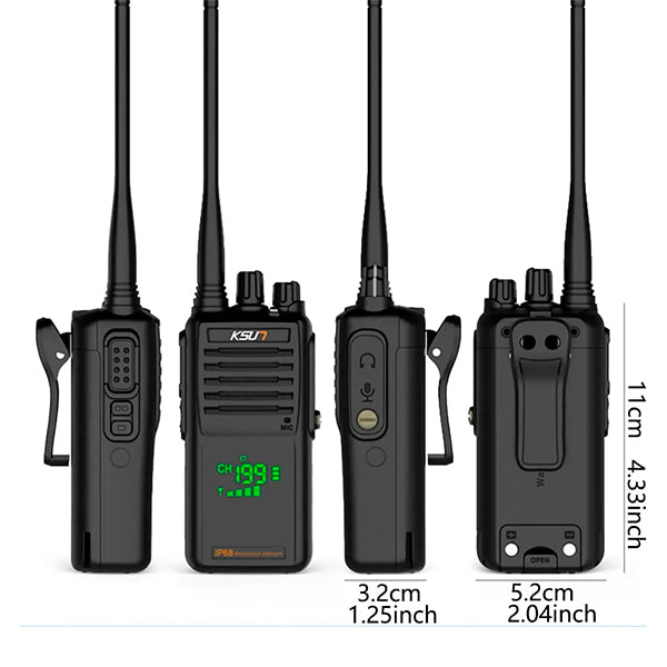 Radio Marino Vhf Portátil - Máximo Alcance - No Uniden Cobra