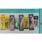 Lote 8 Curricanes Pesca Crankbait Bomber Berkley Strike King