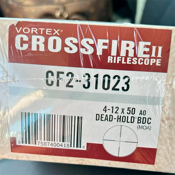 Mira Telescópica Vortex® Crossfire II 4-12x50 SFP