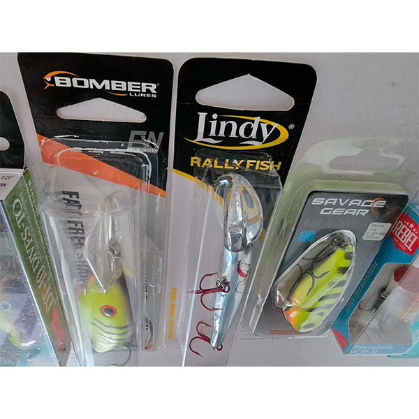 Lote 6 Curricanes Paletones Rapala Bomber - No Shimano Daiwa
