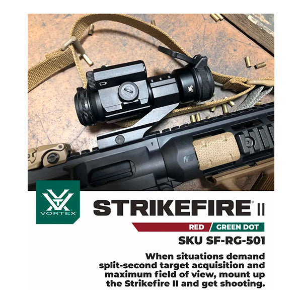 Mira Táctica Vortex® Strikefire II Red Dot