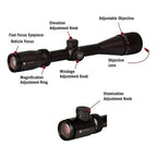 Mira Telescópica Vortex® Crossfire II 3-12x56 SPF Iluminada