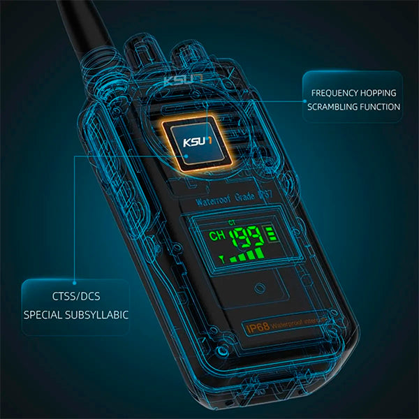 Radio Marino Vhf Portátil - Máximo Alcance - No Uniden Cobra