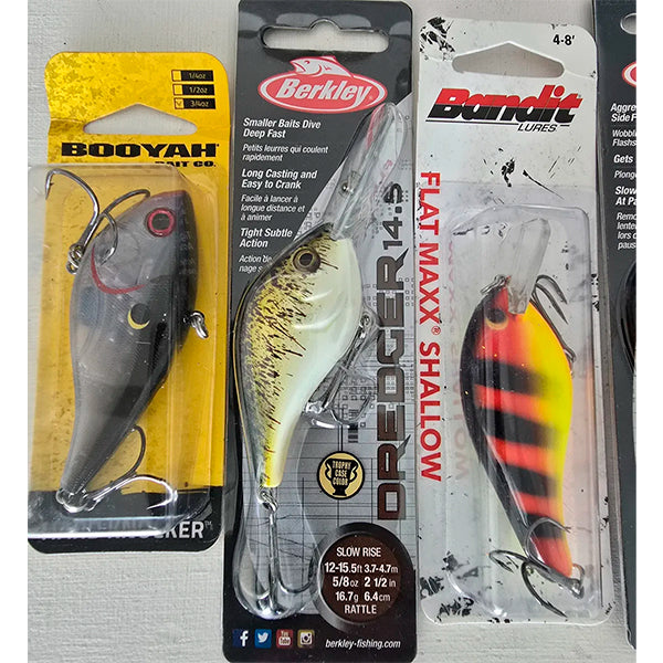 Lote 7 Curricanes Paletones Booyah Bandit Rebel Berkley 13
