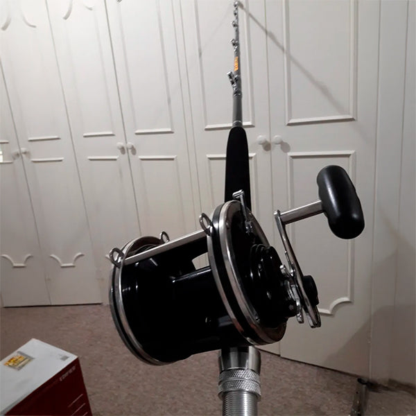 Combo Pro 80 Lb. Penn 9/0 Caña Y Carrete Troleo - Nuevo !!