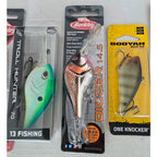Lote 8 Curricanes Pesca Crankbait Bomber Berkley Strike King