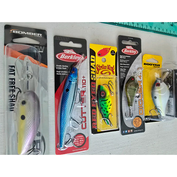 Lote 7 Curricanes Crankbait Bomber Berkley Strike King Zoom