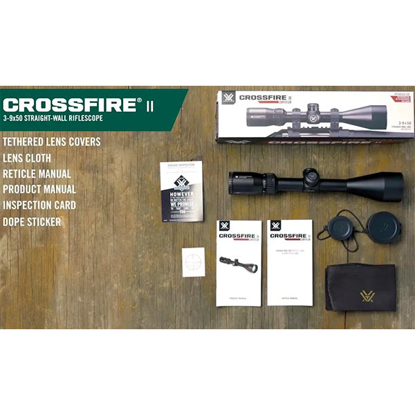 Mira Telescópica Vortex® Crossfire II 3-9x50 SFP