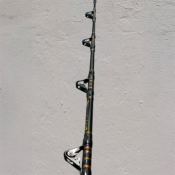 Combo Pro 80 Lb. Penn 9/0 Caña Y Carrete Troleo - Nuevo !!