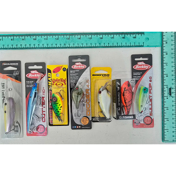 Lote 7 Curricanes Crankbait Bomber Berkley Strike King Zoom