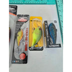 Lote 8 Curricanes Crankbait Bomber Berkley Strike King Zoom