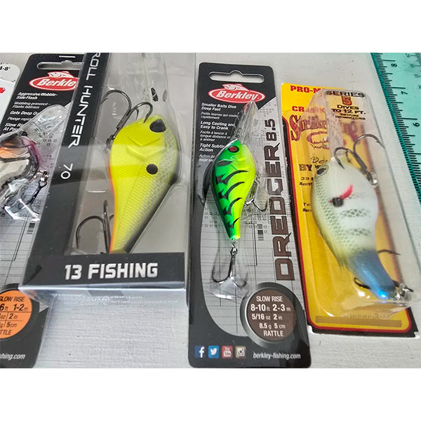 Lote 7 Curricanes Paletones Booyah Bandit Rebel Berkley 13
