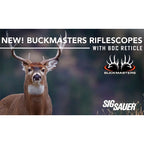 Mira Telescópica Sig Sauer® Buckmasters 3-9x50 SFP