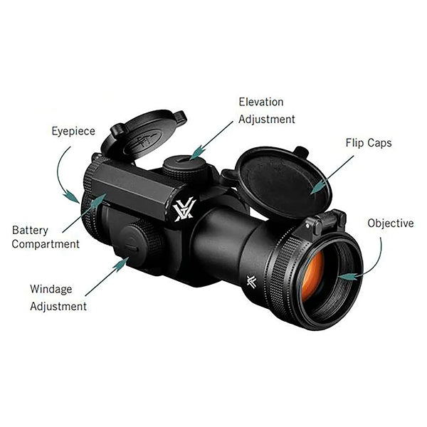 Mira Táctica Vortex® Strikefire II Red Dot