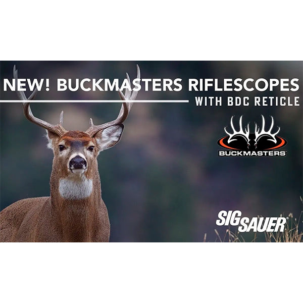 Mira Telescópica Sig Sauer® Buckmasters 3-9x40 SFP