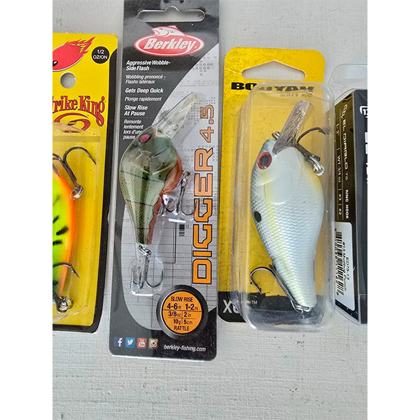 Lote 7 Curricanes Crankbait Bomber Berkley Strike King Zoom