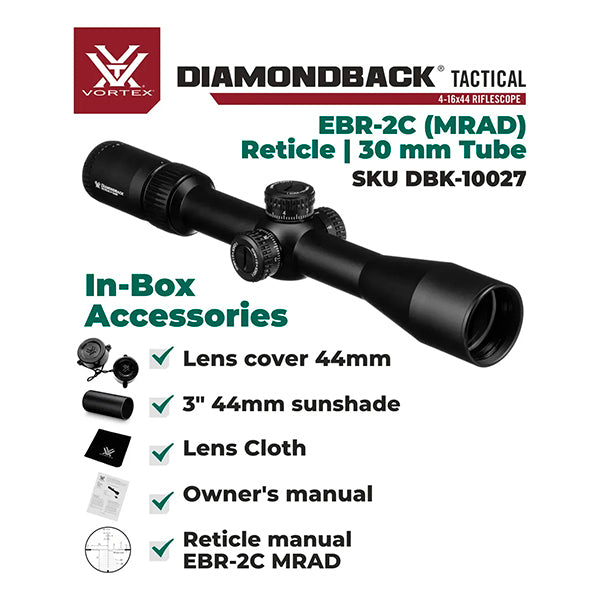 Mira Telescópica Vortex® Diamondback 4-16x44 FFP