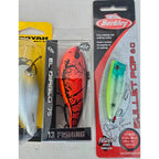 Lote 7 Curricanes Crankbait Bomber Berkley Strike King Zoom