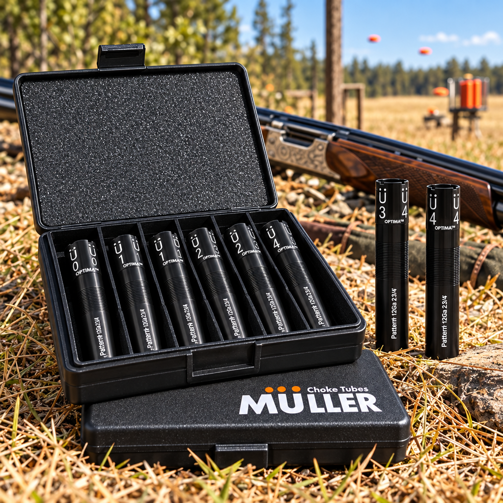Paquete 8 Boquillas (chokes) MULLER® Optima HP 12 GA
