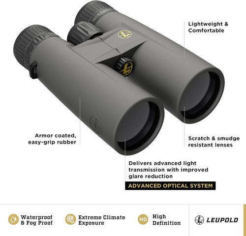 Binoculares Leupold Bx-1 Mckenzie 10x42mm Estuche y Arnés