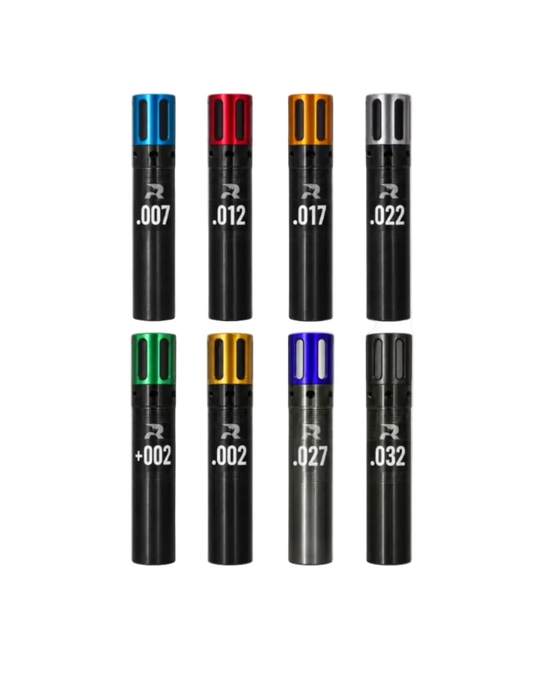 Paquete 8 Boquillas (chokes) RHINO® ELITE Optima HP 12 GA