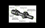 Mira Telescópica Vortex® Strike Eagle 1-8x24 SFP Iluminada