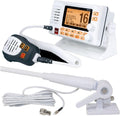 Radio Marino Uniden GPS y Bluetooth c/Antena Vhf Fibra y Base - Combo Completo