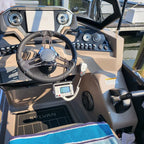 Radio Marino Uniden GPS y Bluetooth c/Antena Vhf Fibra y Base - Combo Completo