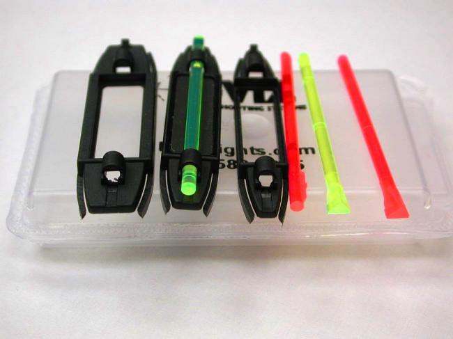 Mira Fibra Óptica HI-VIZ Combo Multi-medida y color P/Cañón.