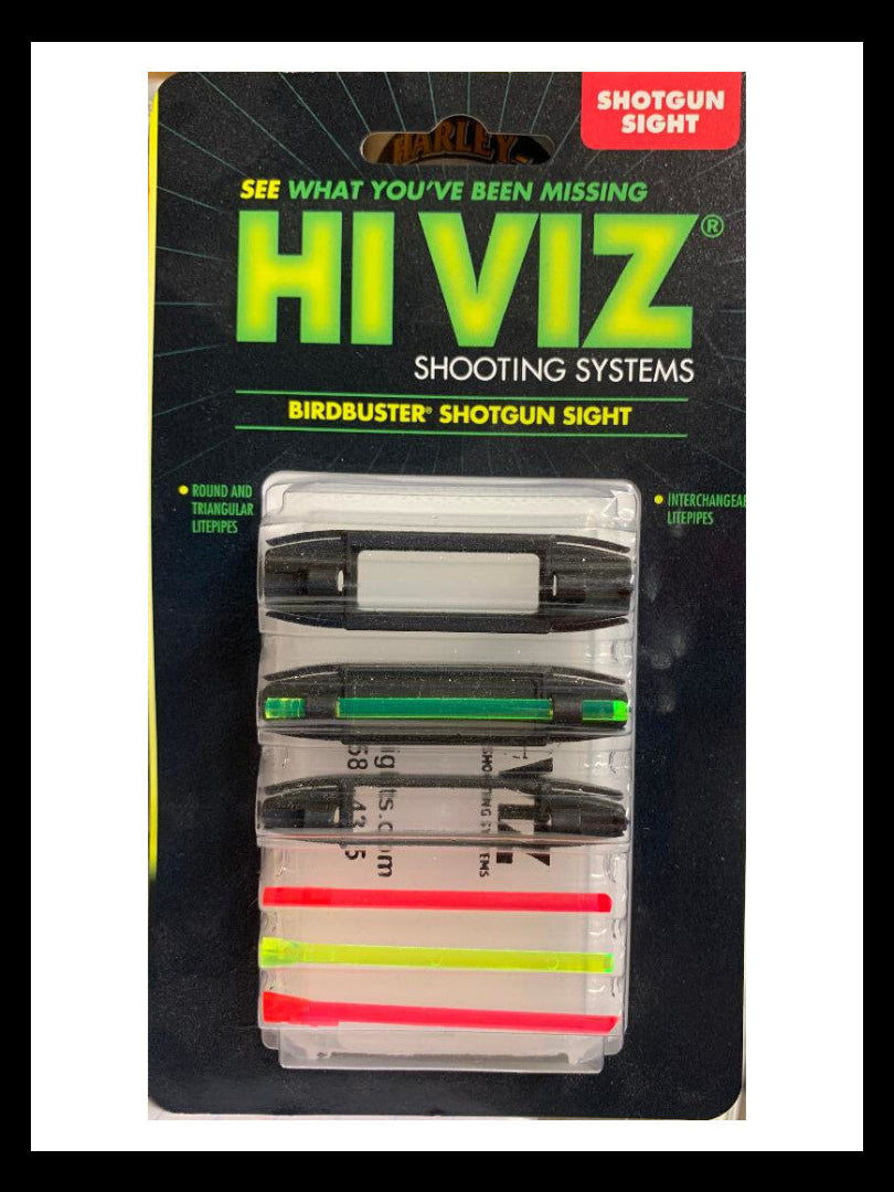 Mira Fibra Óptica HI-VIZ Combo Multi-medida y color P/Cañón.