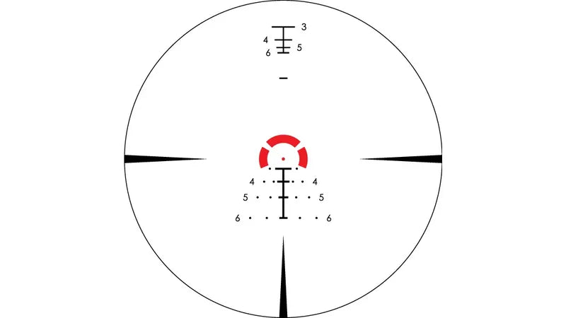 Mira Telescópica Vortex® Strike Eagle 1-8x24 SFP Iluminada