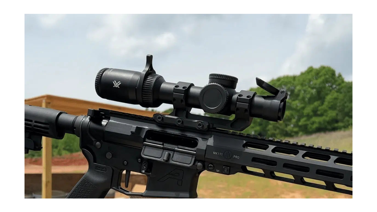 Mira Telescópica Vortex® Strike Eagle 1-8x24 SFP Iluminada